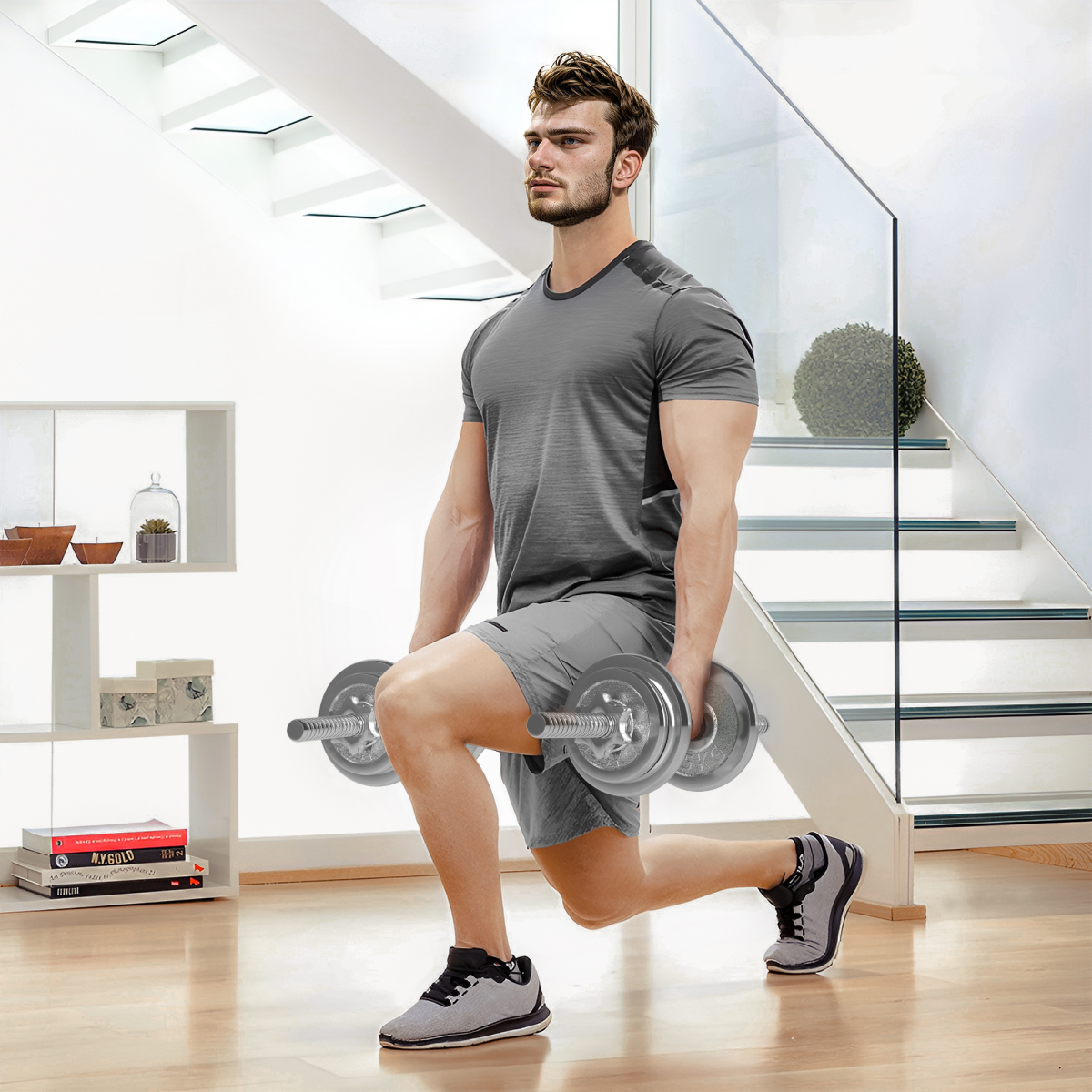SPORTNOW 20kg Adjustable Dumbbells: Transform Your Workout Experience