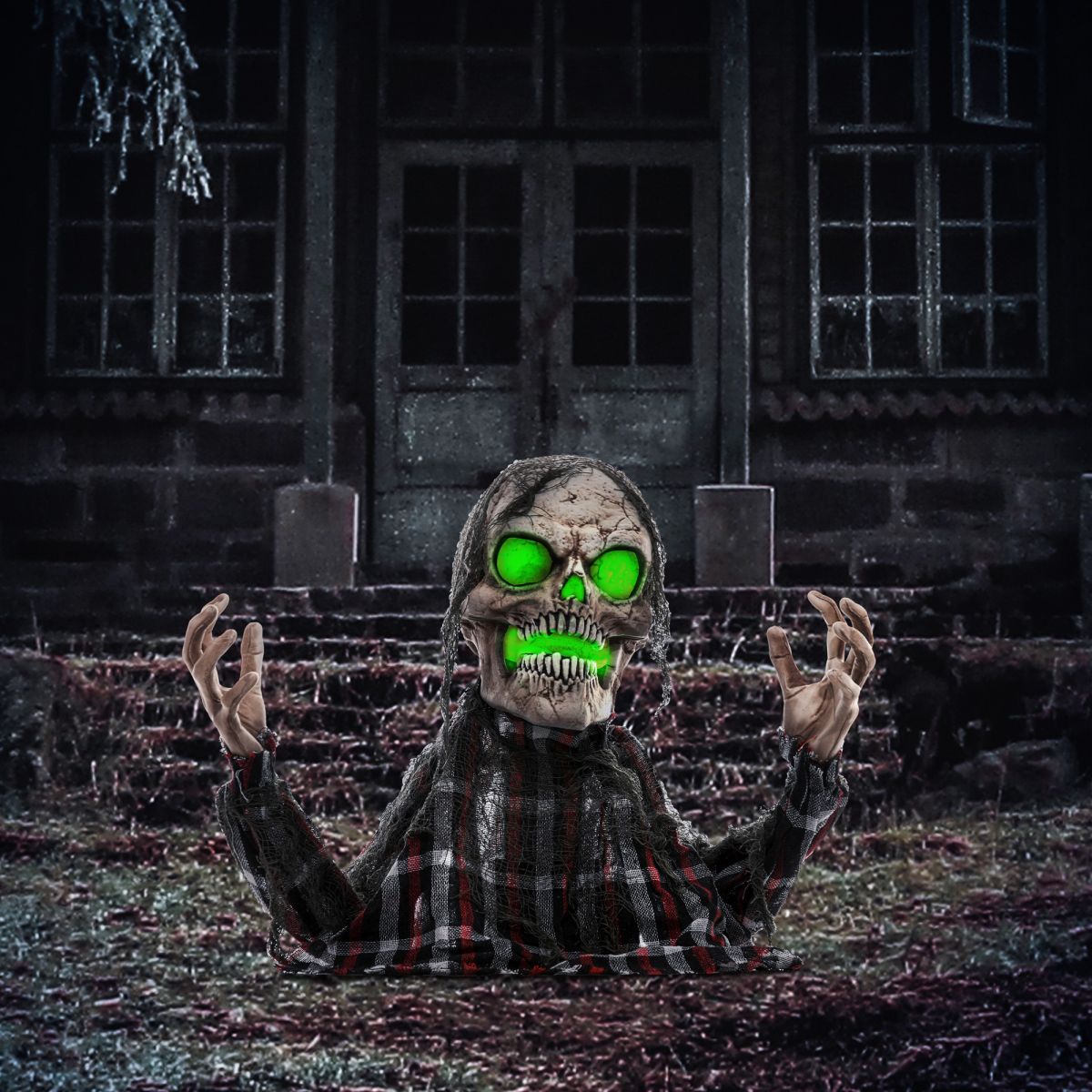 Groundbreaker Skeleton Animatronic - Indoor/Outdoor Halloween Prop