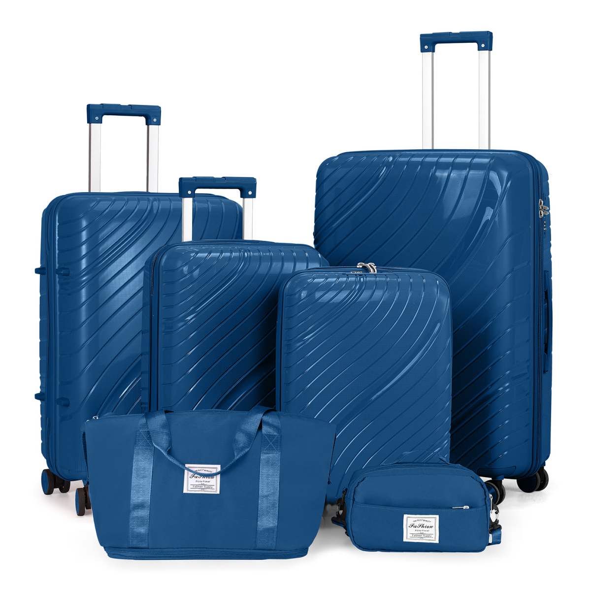 Ultimate 4-Piece Luggage Set: Stylish, Durable & Organized Travel Companion