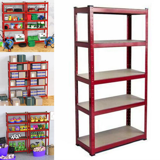 5-Tier Storage Shelf Kitchen Shelving Unit Pantry Shelves for Bathroom Kitchen Garage Pantry Rack