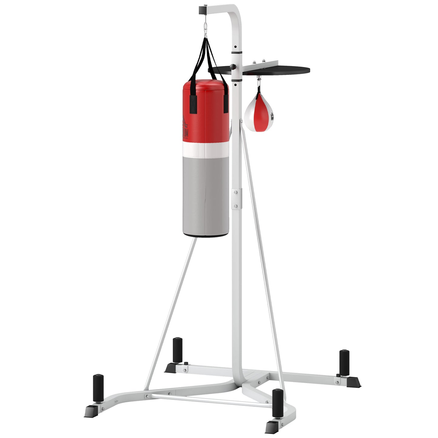 Adjustable Freestanding Boxing Station - Punching Bag & Speedball