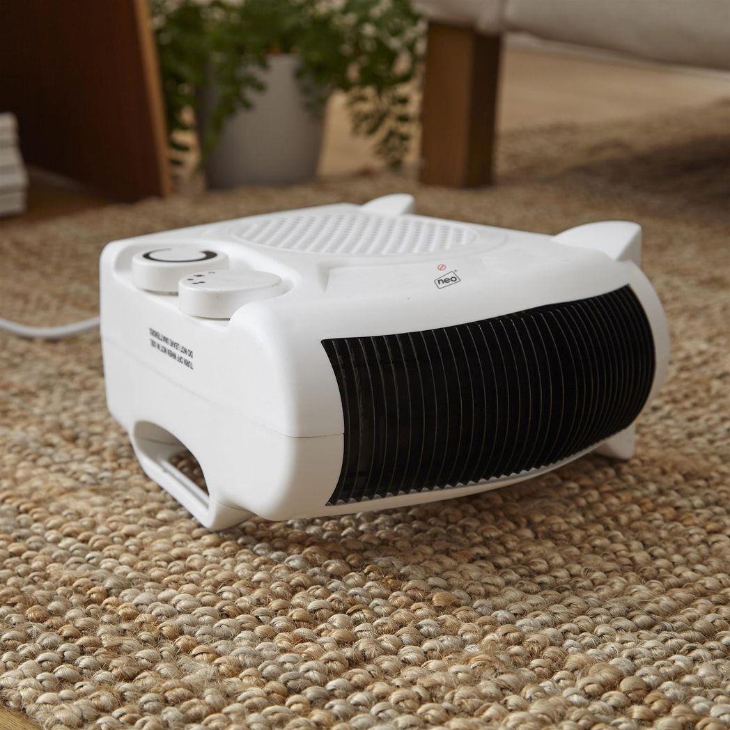 Neo White 2000W Portable Electric Fan Heater - Ultimate Comfort