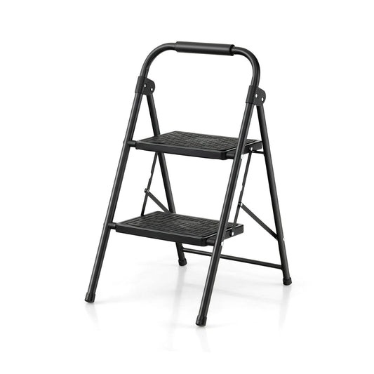 2 Step Folding Ladder with Safe Lock and Hand Grip