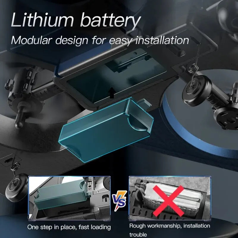 V27 Remote Control Foam Glider Plane - 2.4G RC Fighter Airplane with Camera - Perfect Kids' Toy!