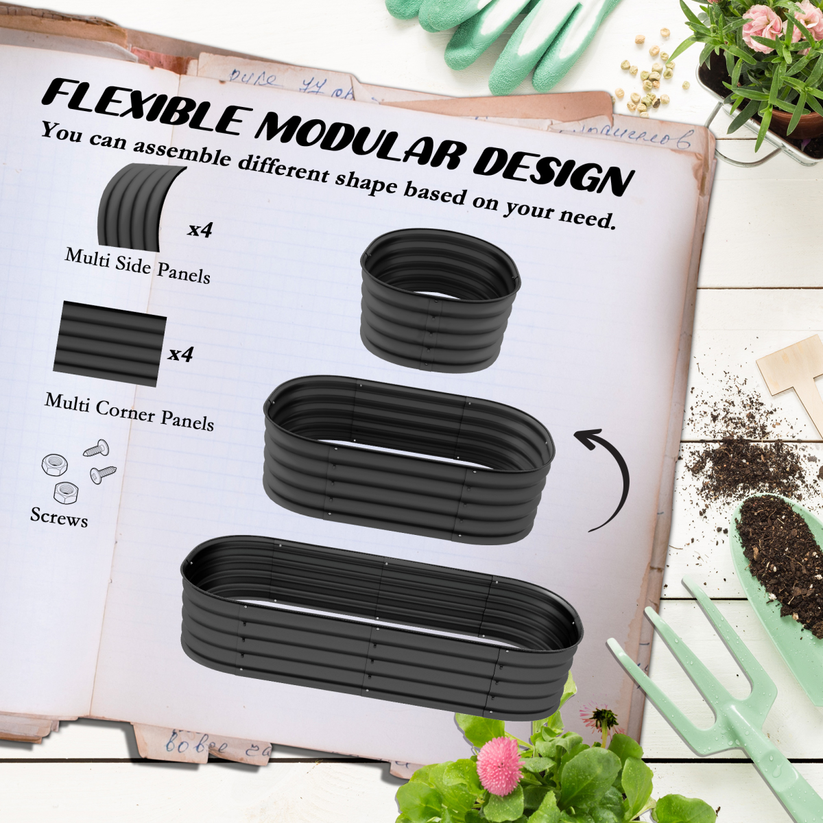 Garden Bed Pro: Durable Raised Garden Bed Kit for Easy Growing