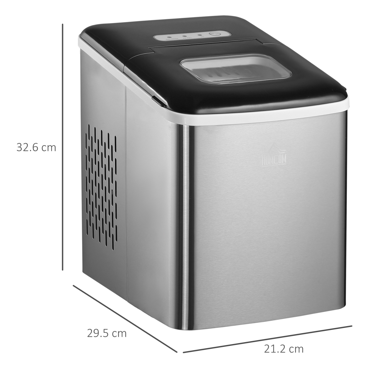 Instant Chill: Portable Countertop Ice Maker - Fresh Ice Anytime!