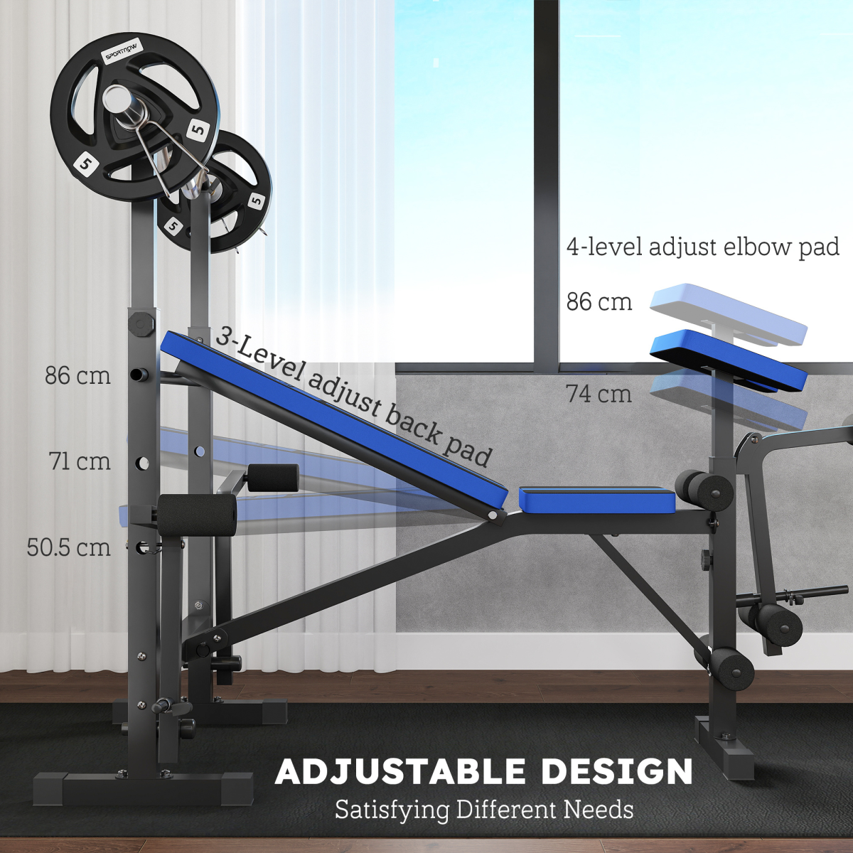 Ultimate Flex Weight Training Bench: Adjustable, Multifunctional Gym Powerhouse