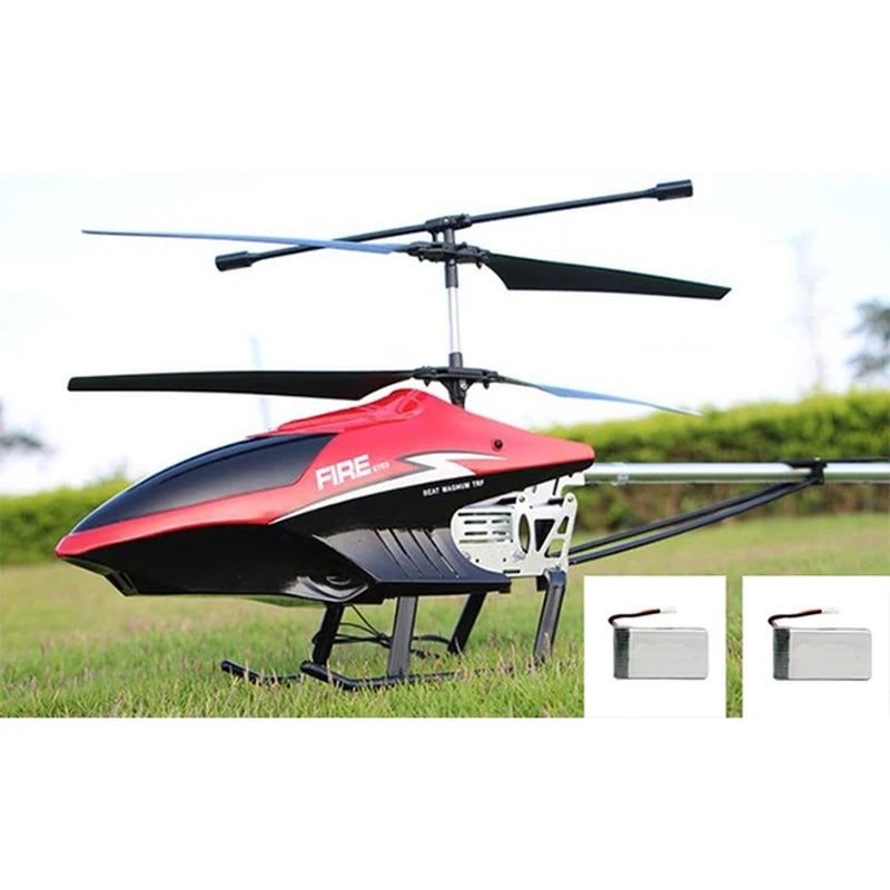 Extra Large 3.5CH RC Helicopter - Durable Remote Control Drone with Fast Charging