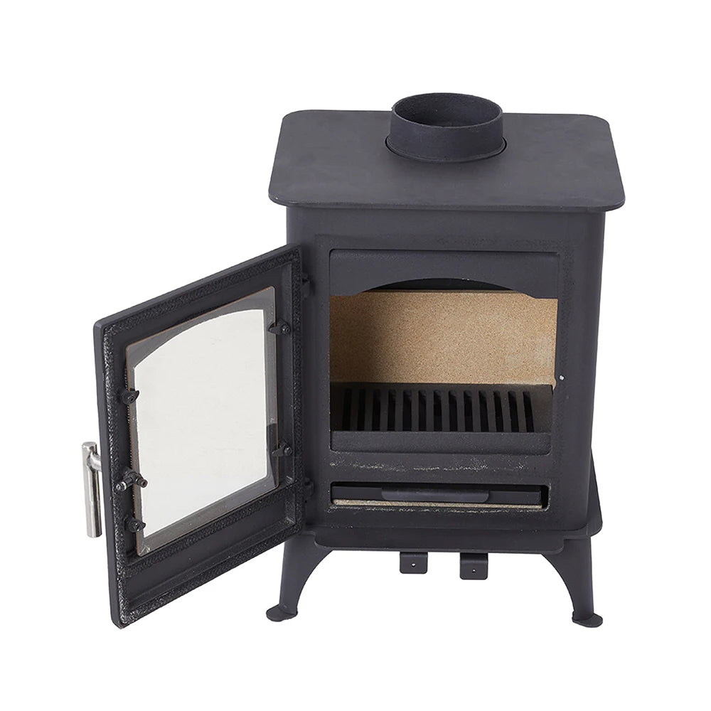 Voltsify Freestanding 5KW High Efficiency Wood Burning Stove Fireplace