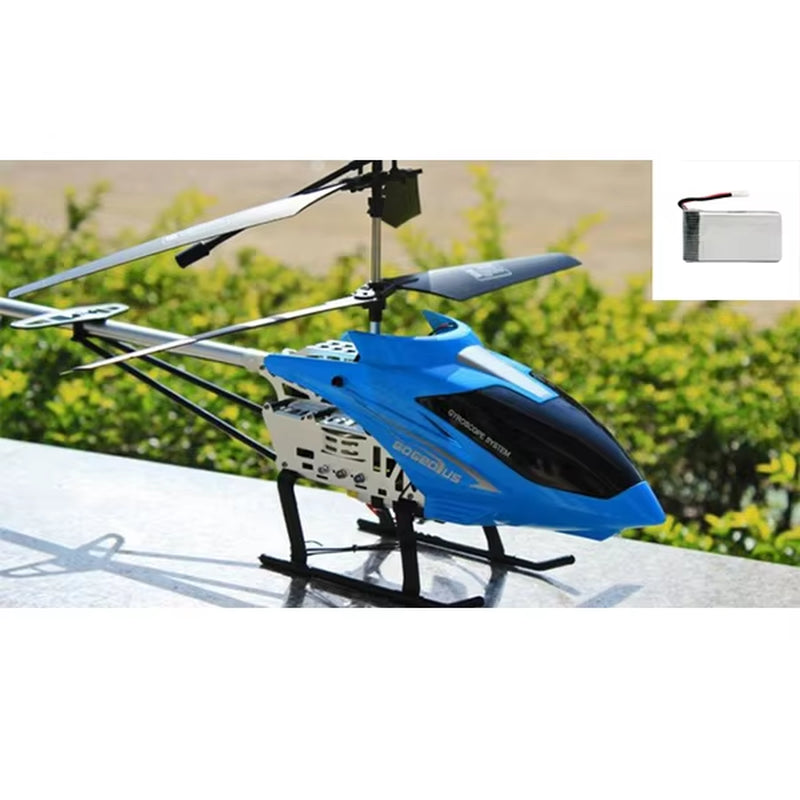 Extra Large 3.5CH RC Helicopter - Durable Remote Control Drone with Fast Charging