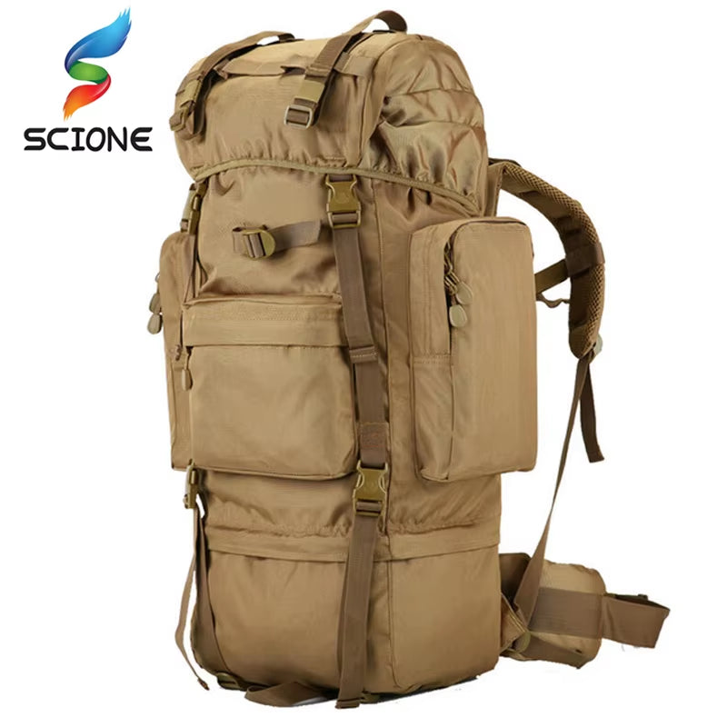 Large Backpack Outdoor Sports Bag for Hiking Camping Climbing Waterproof Wear