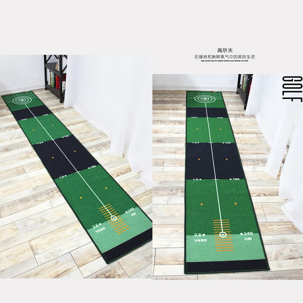 Premium 50x300 cm Indoor Golf Putting Green Mat - Perfect for Home and Office Training