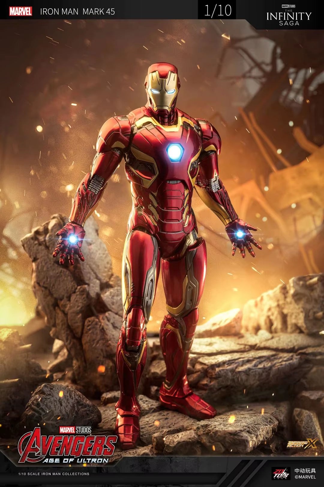Original Iron Man MK37 Hammerhead MK12 MK38 Igor MK9 Iron Patriot War Machine Legends Avengers Action Figure Collect Toy