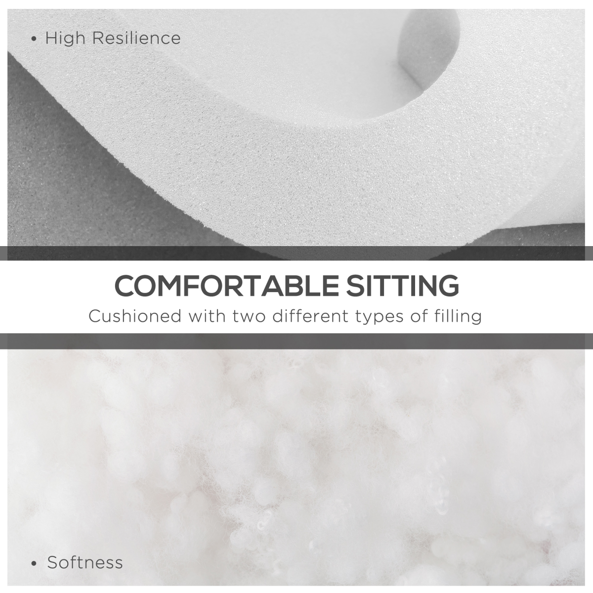 Deluxe 40x40cm Outdoor Seat Cushion with Ties - Perfect for Dining Chairs