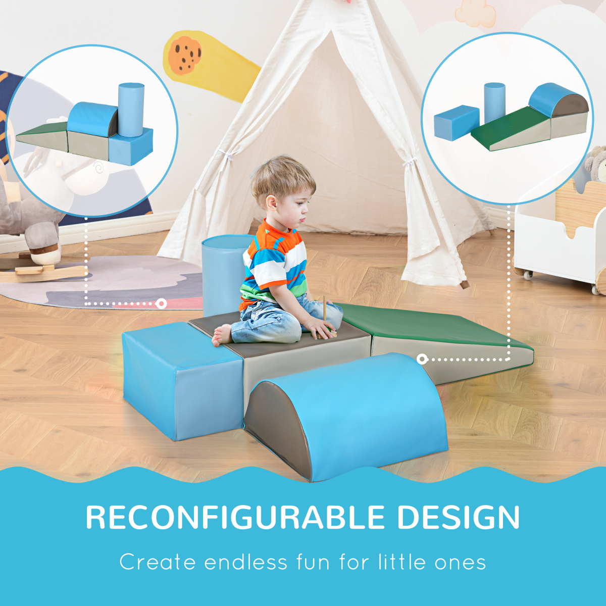 Contemporary Indoor Play Equipment for Safe, Active Fun