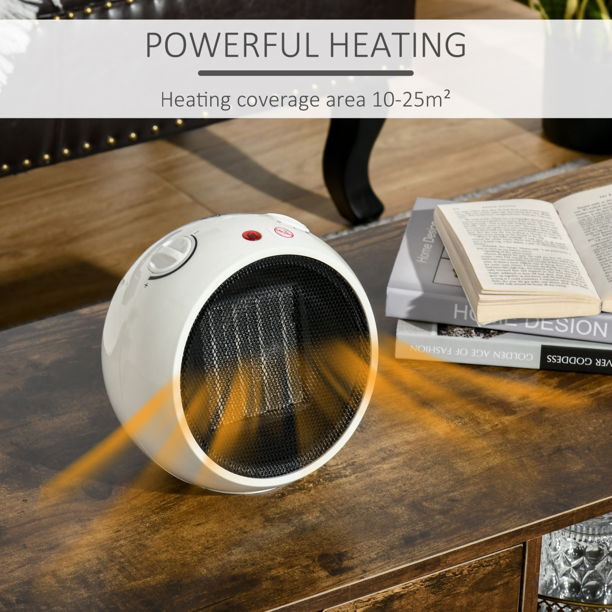 CozyMini Ceramic Space Heater - 3 Modes for Ultimate Comfort