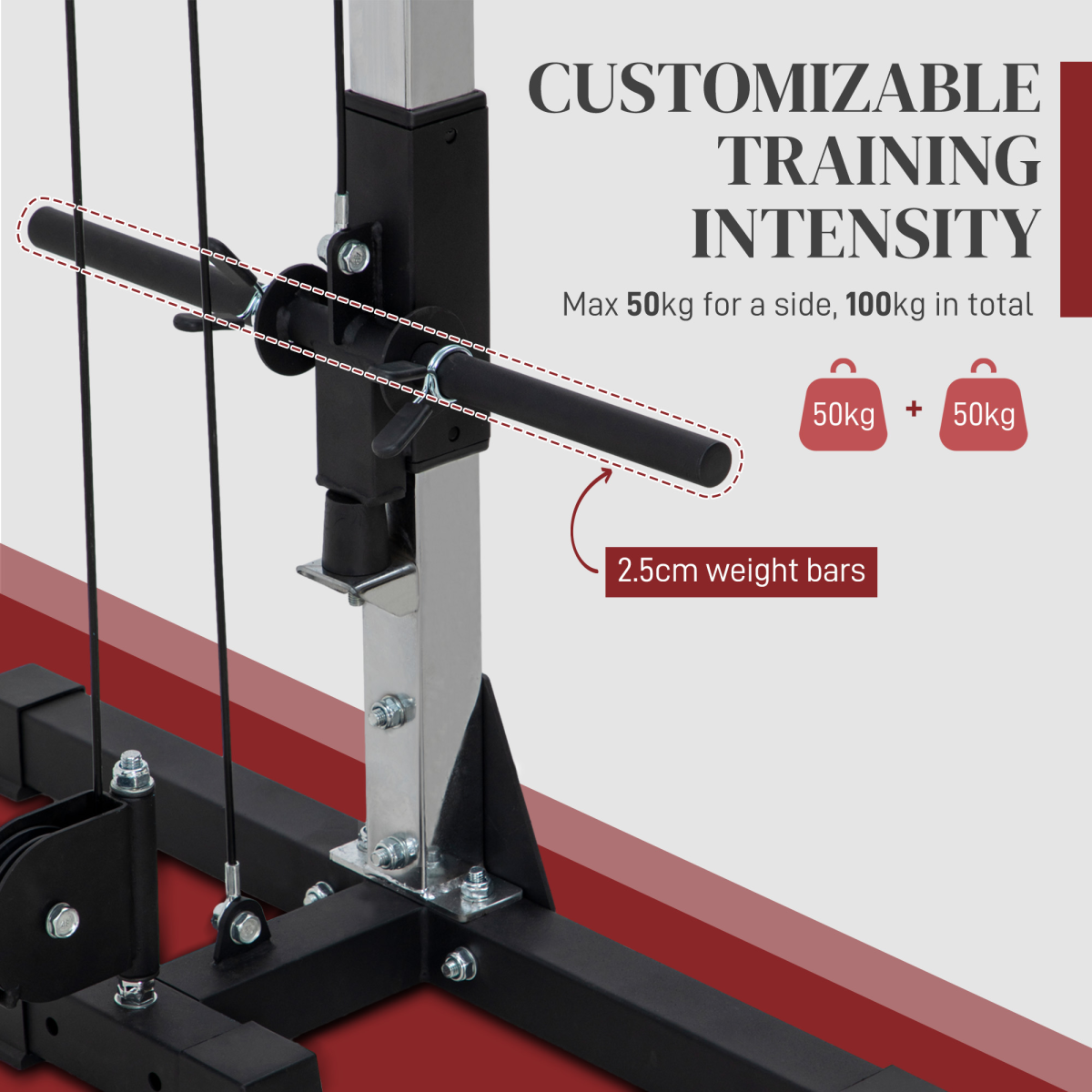 SPORTNOW Cable Crossover Machine: Ultimate All-in-One Strength Training Tool