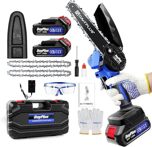 6-Inch Electric High-Power Chainsaw Sharpener for Wood Cutting and Tree Trimming
