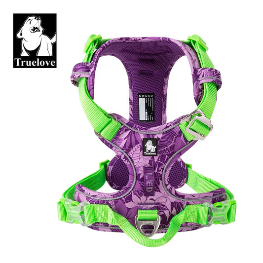 Ultimate Camouflage Reflective Dog Harness - Adjustable & Stylish TLH5653