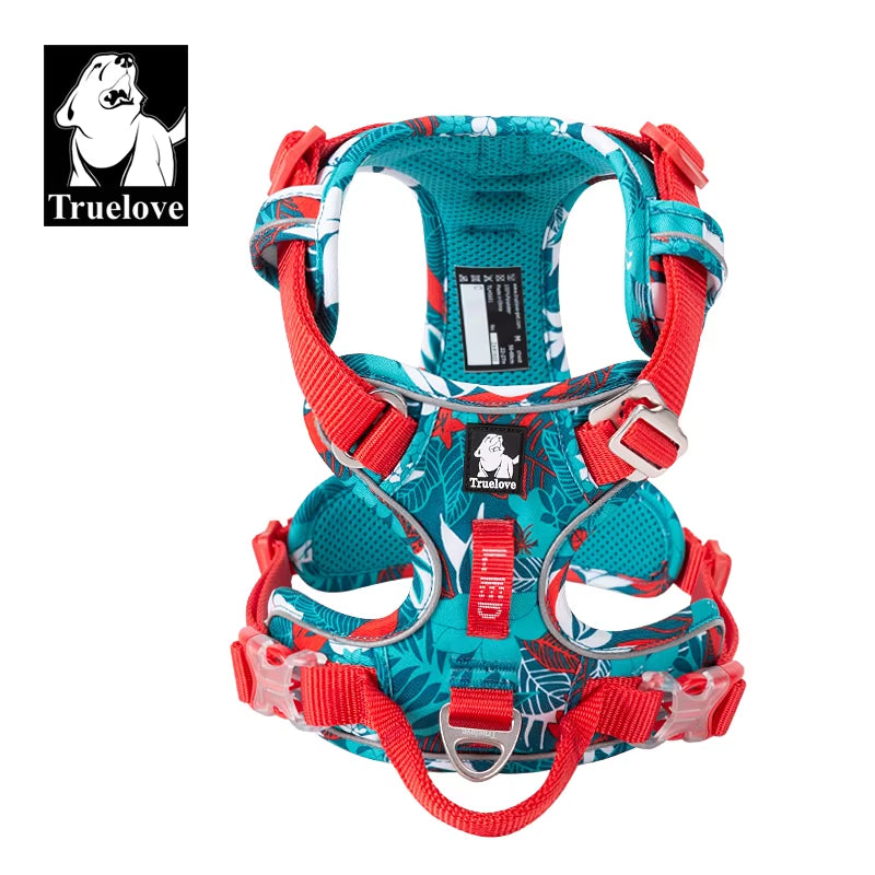 Ultimate Camouflage Reflective Dog Harness - Adjustable & Stylish TLH5653