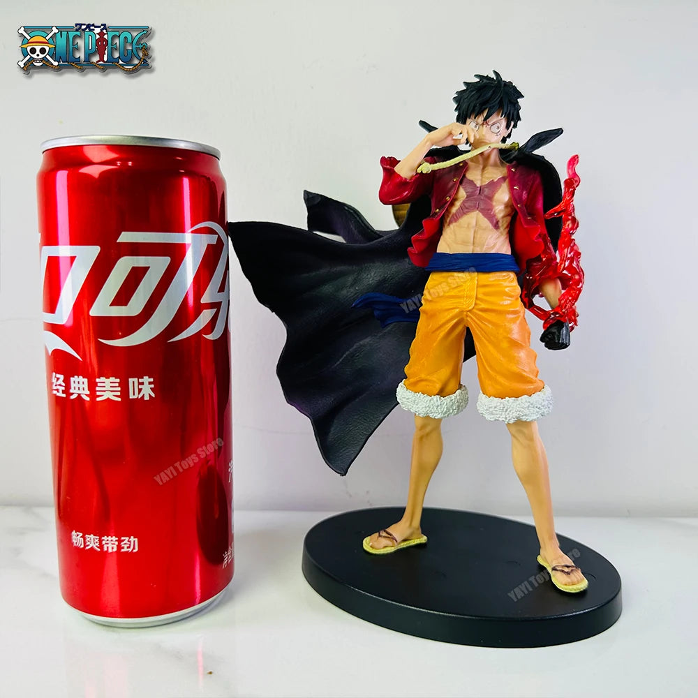 17cm Monkey D. Luffy Sun God Nika Action Figure - Perfect PVC Collectible for Fans and Kids!