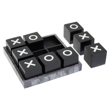 Churchill Games Grey Bone Noughts and Crosses
