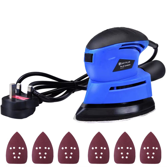 130W Detail Sander Handheld Electric Sander Palm Sander Mouse Sander Small Sanding Machine 