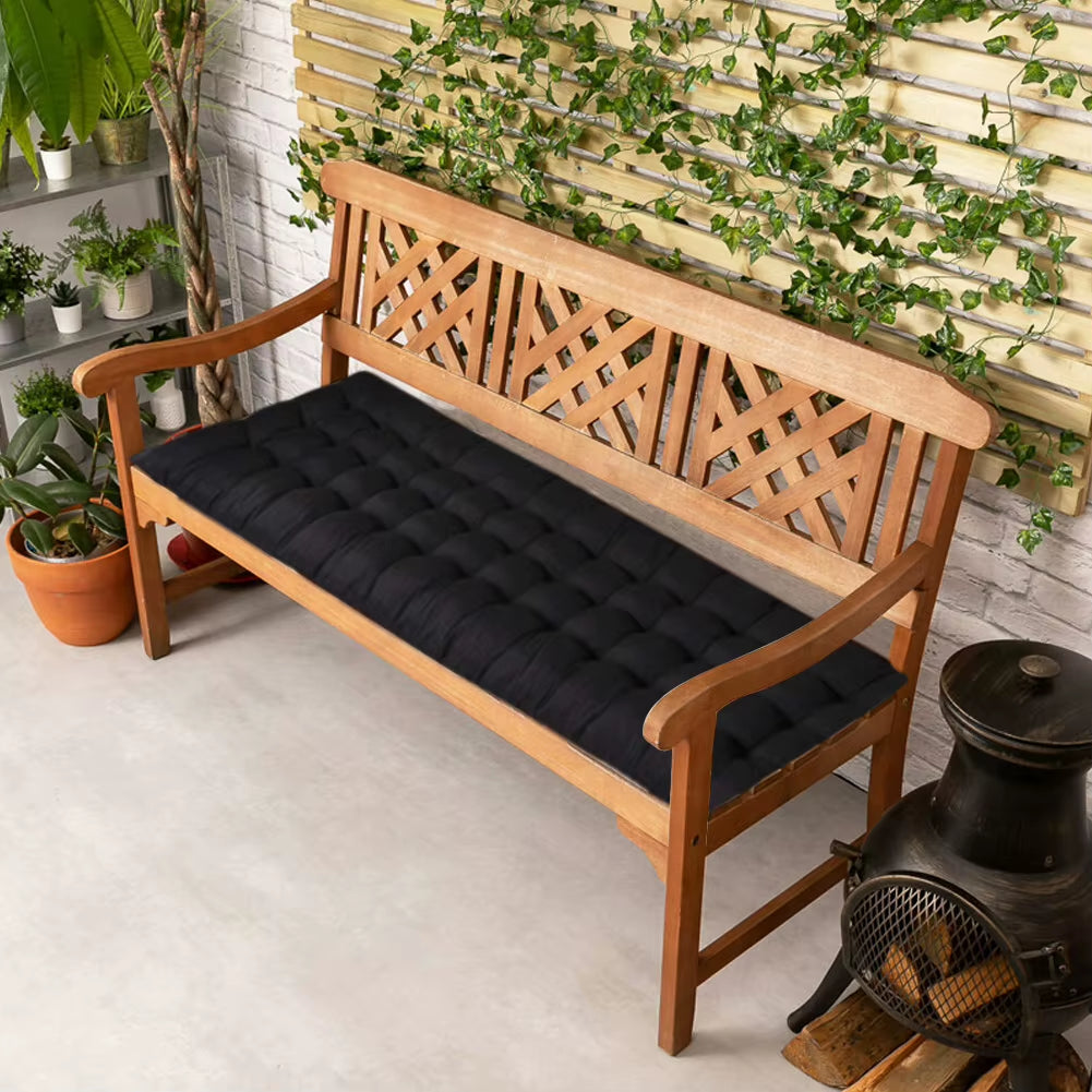 【】Sun Lounger Cushion Pad Garden In/Outdoor Recliner Chair Seat Pads