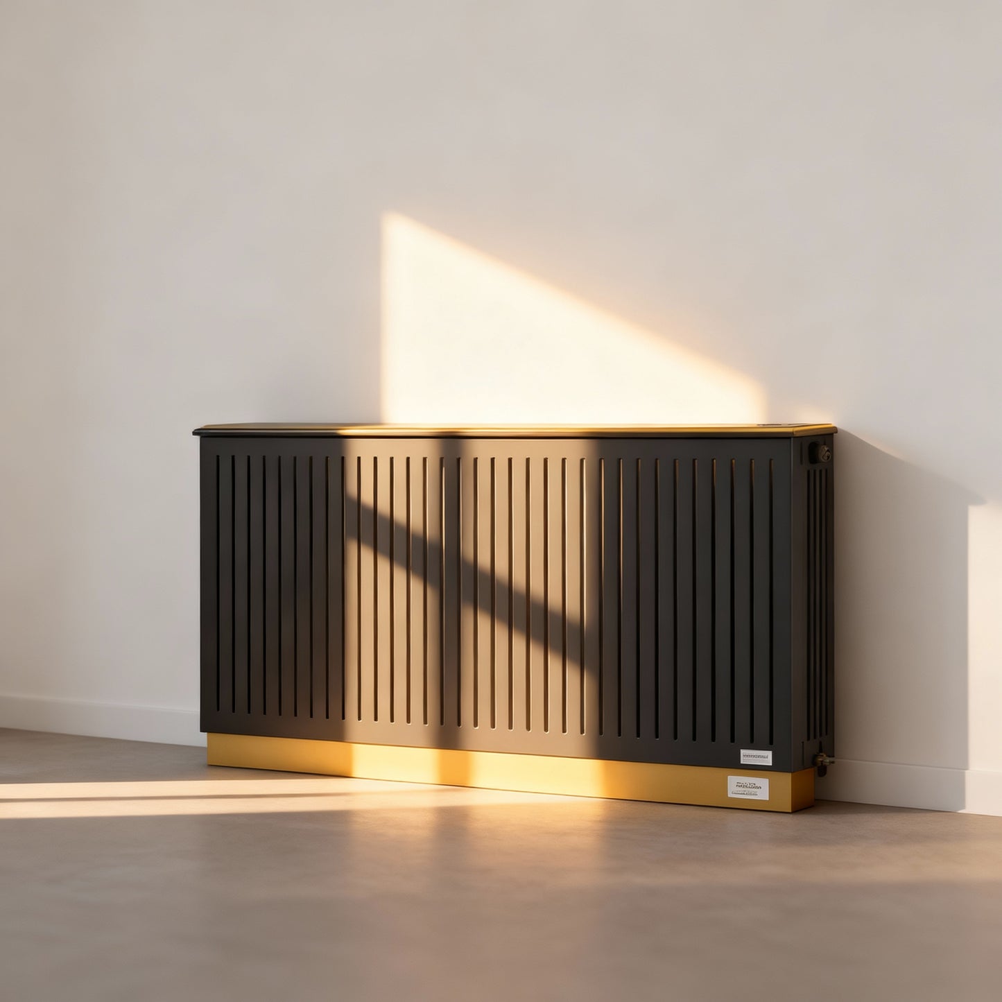 Bellandra Radiator Cover – Modern Decorative Heating Cabinet with Ventilation Panel & Safety Shield