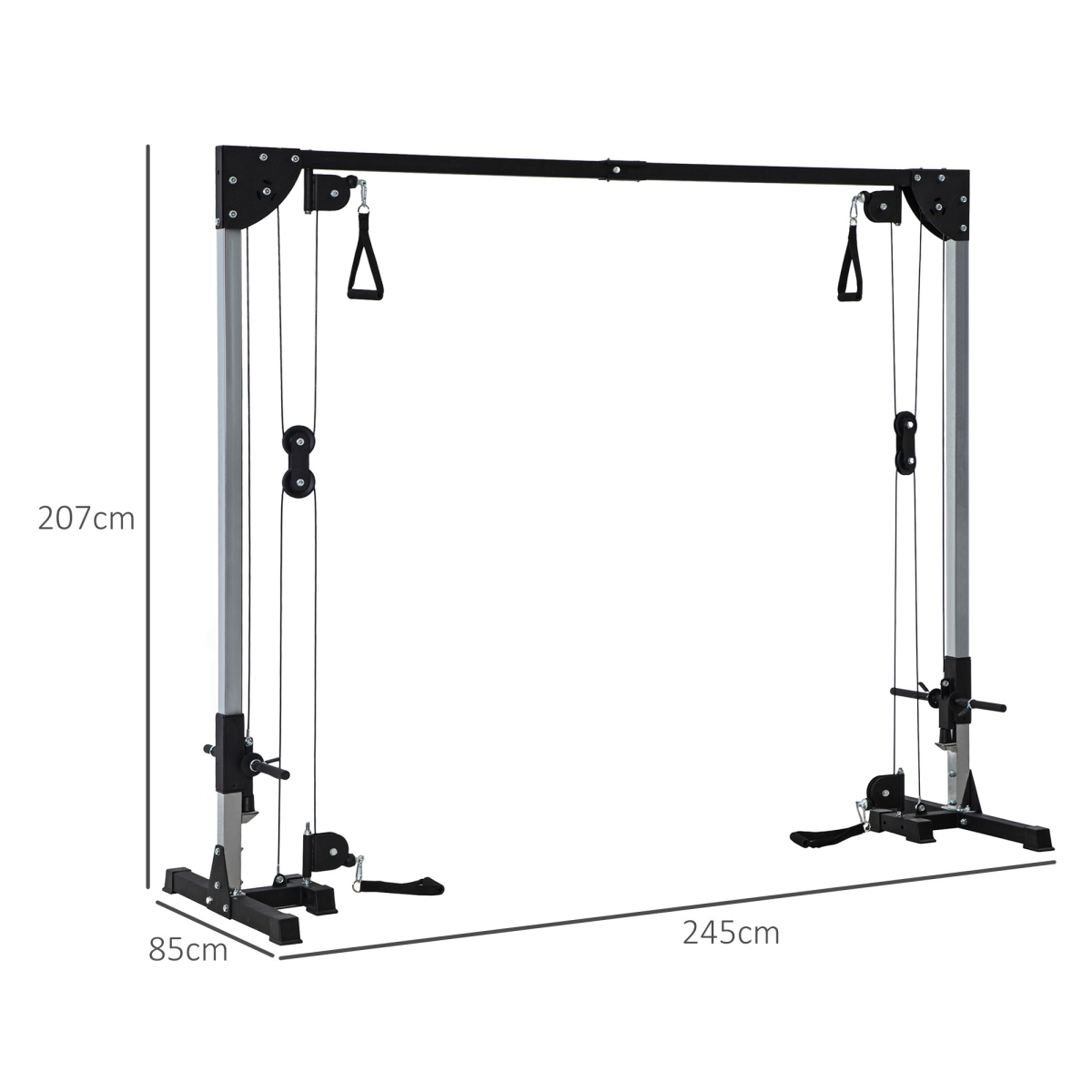 SPORTNOW Cable Crossover Machine: Ultimate All-in-One Strength Training Tool