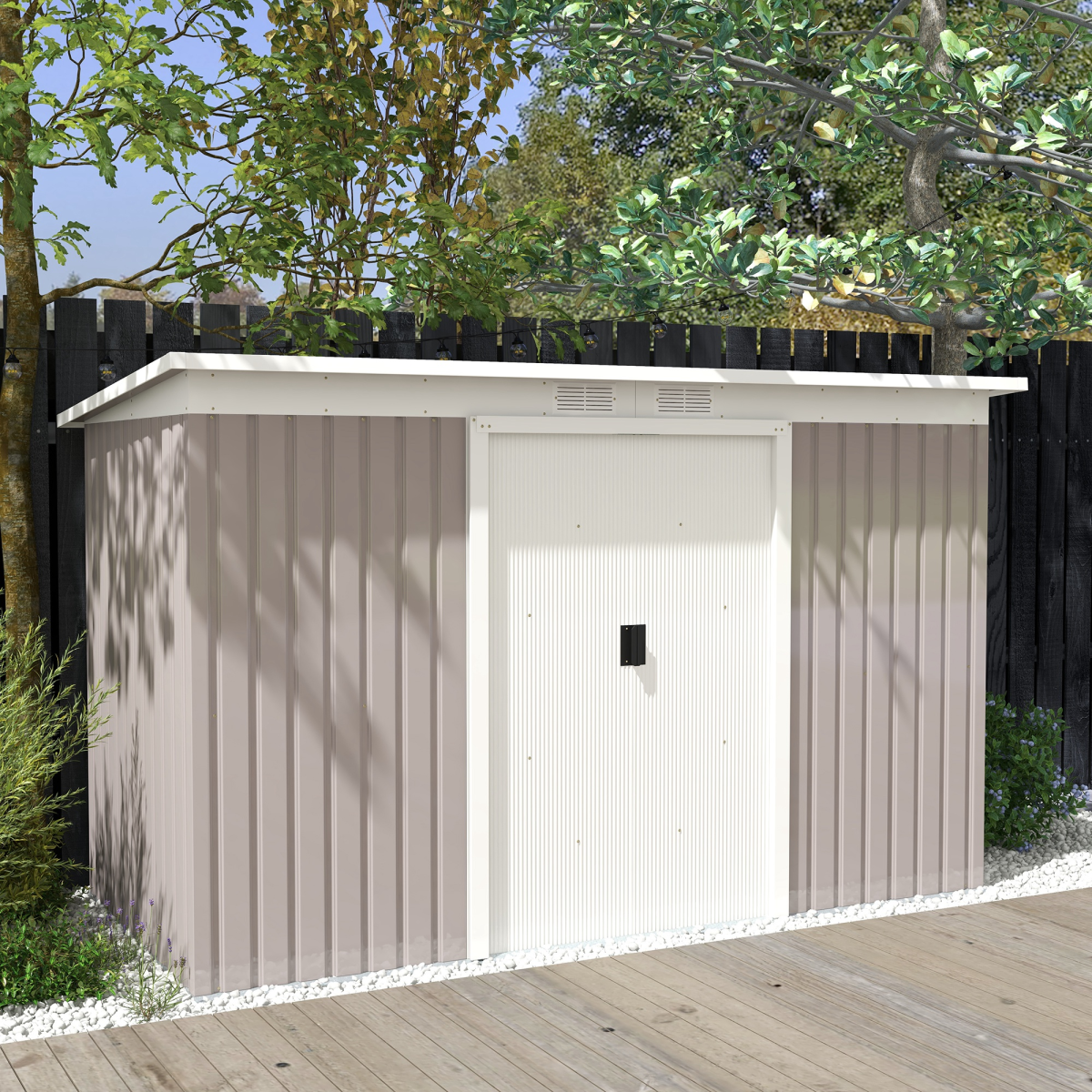 Durable Garden Shed: Weatherproof, Lockable, Easy Assembly