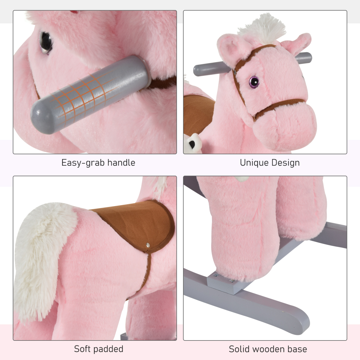 Little Riders Rocking Horse - Bright, Safe & Timeless