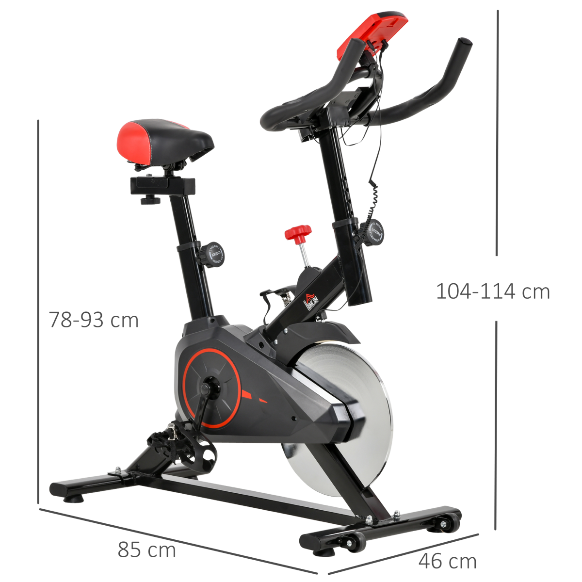 Adjustable Indoor Cycling Bike for Home Workouts