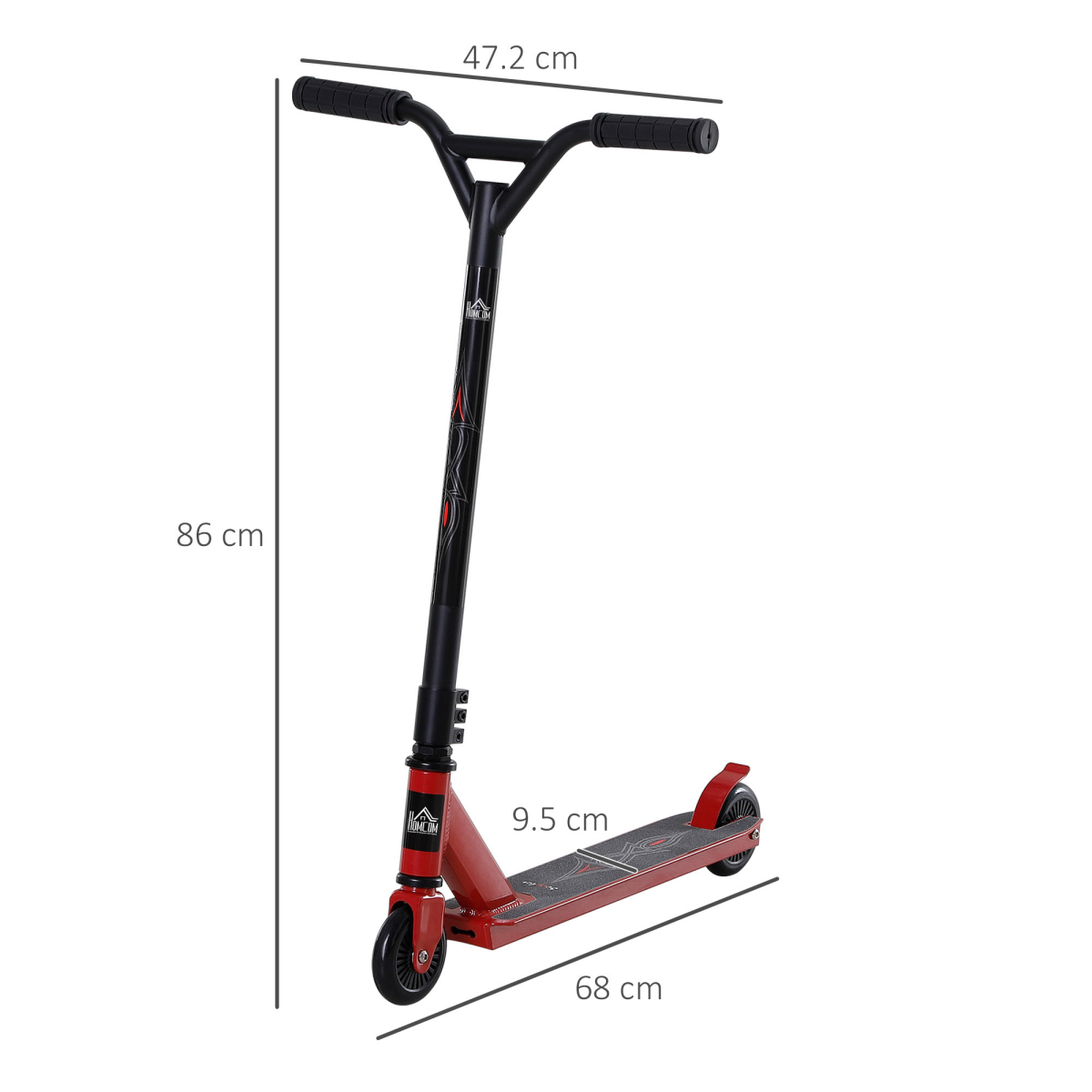 Red Stunt Scooter: Complete Trick Scooter for Teens – Safe & Stylish!