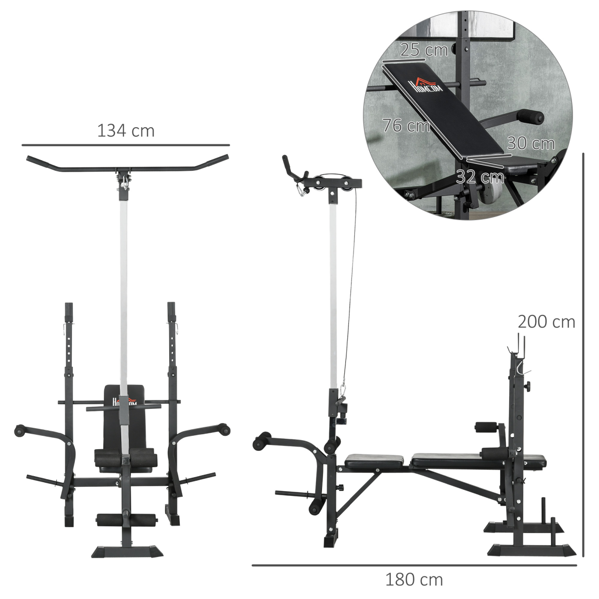 Versatile Adjustable Weight Bench for Complete Home Workout Experience