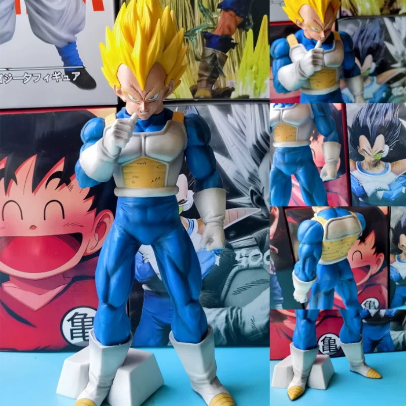Dragon Ball Rewards Gk Speed Party Super Vegeta Standing Posture Yellow Hair Blue Hair Saiyan Figurine Model Ornament Doll Gift