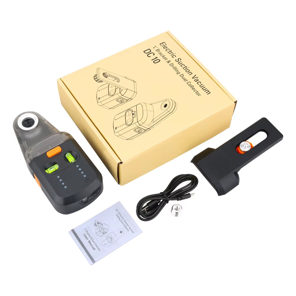 Laser Level Mobile Bracket Alignment Drilling Tools Electric Suction Vacuum Drilling Dust Collector