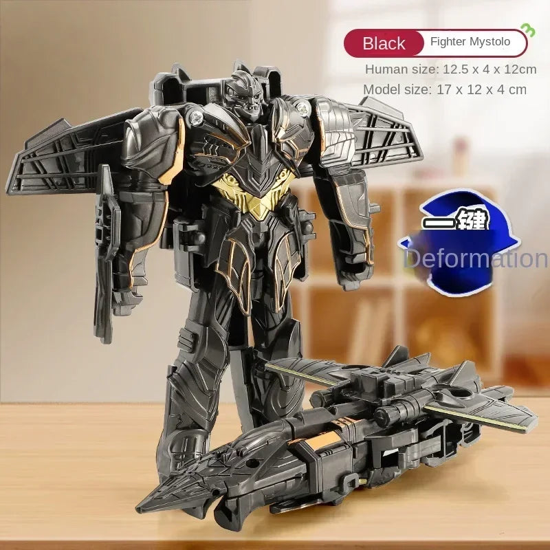 Transform Your Imagination with the One-Step Deformation Car Anime Robot Action Figure for Kids!