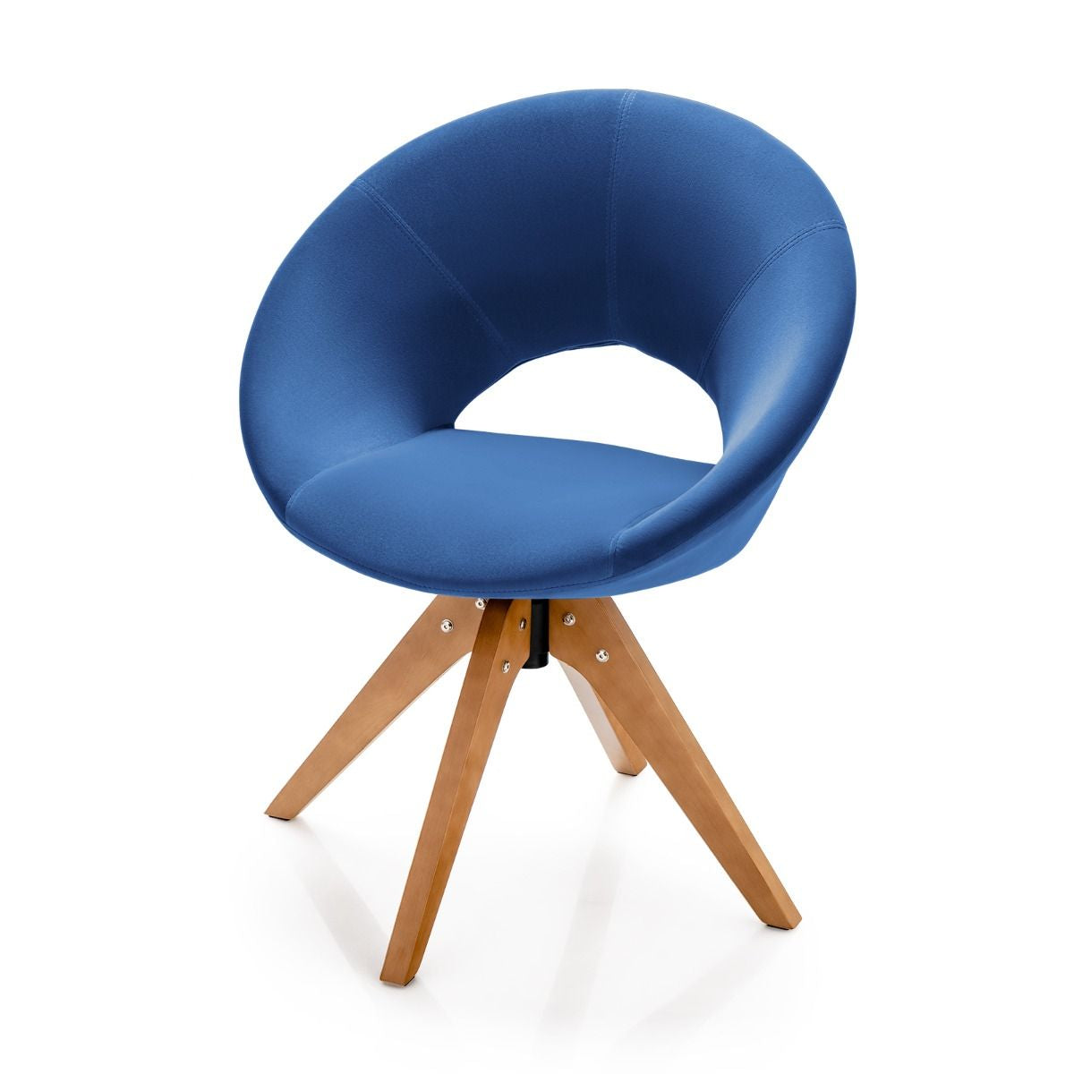360° Swivel Velvet Accent Chair for Living Room, Bedroom and Office
