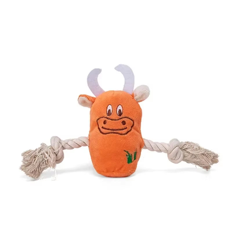 Soft Plush Mouse Pet Toys Animal Rabbit Durable Squeaky Sound Toys for Cat Dog Toy Dogs Chew Squeak Interesting Fleece Toys