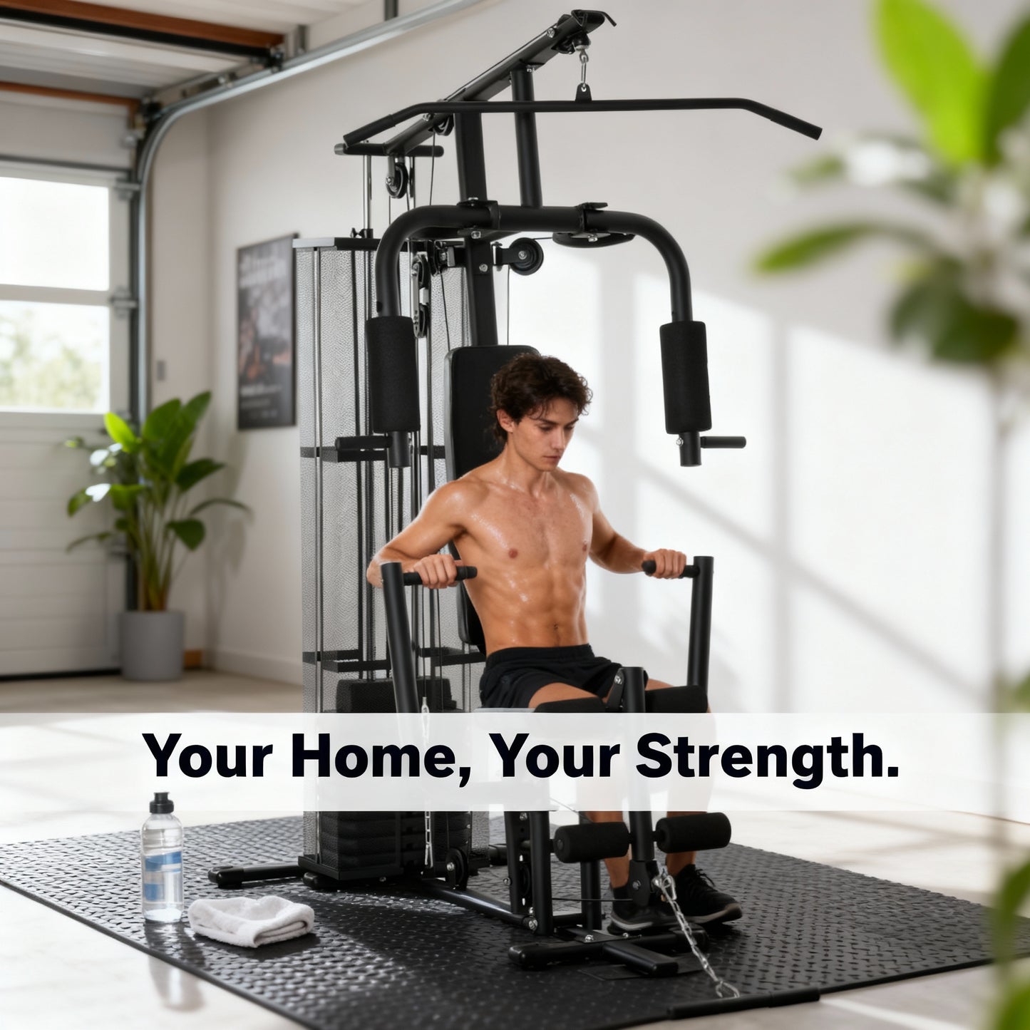 Ultimate Home Gym: All-in-One Strength Training Fitness Machine
