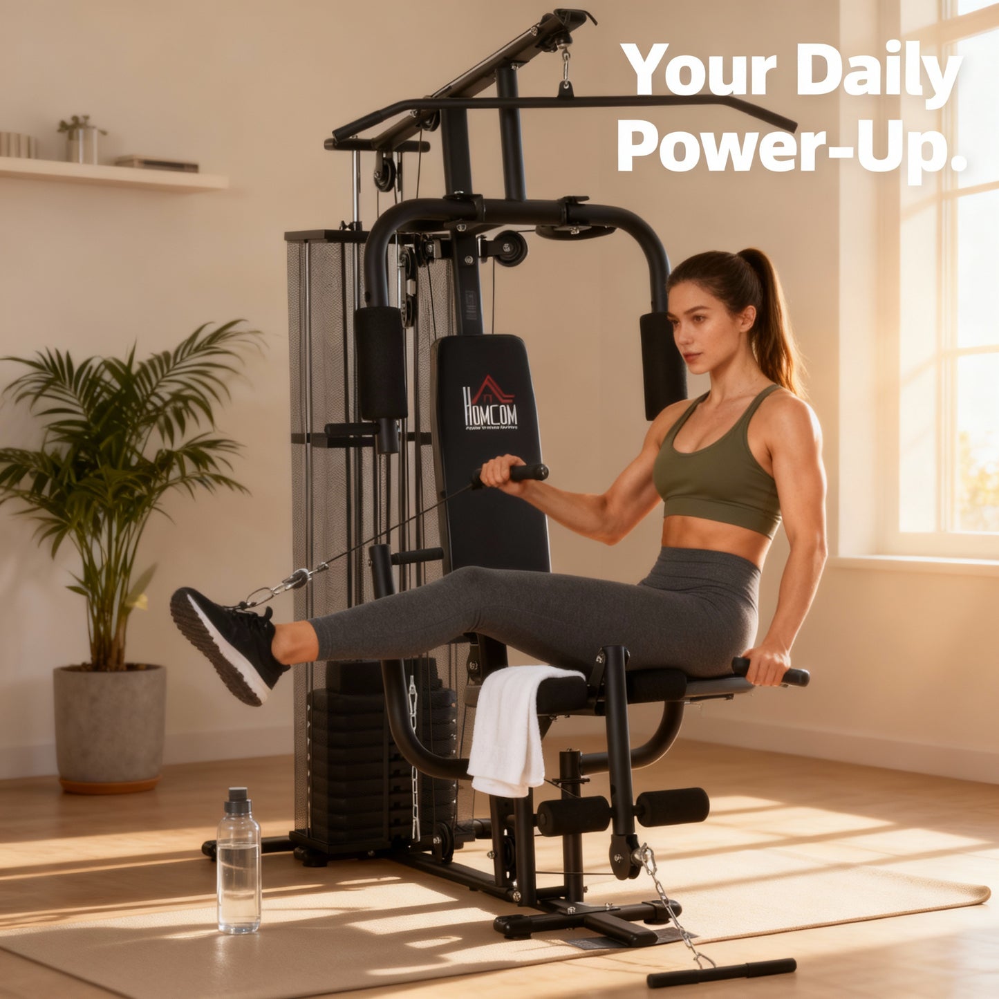 Ultimate Home Gym: All-in-One Strength Training Fitness Machine