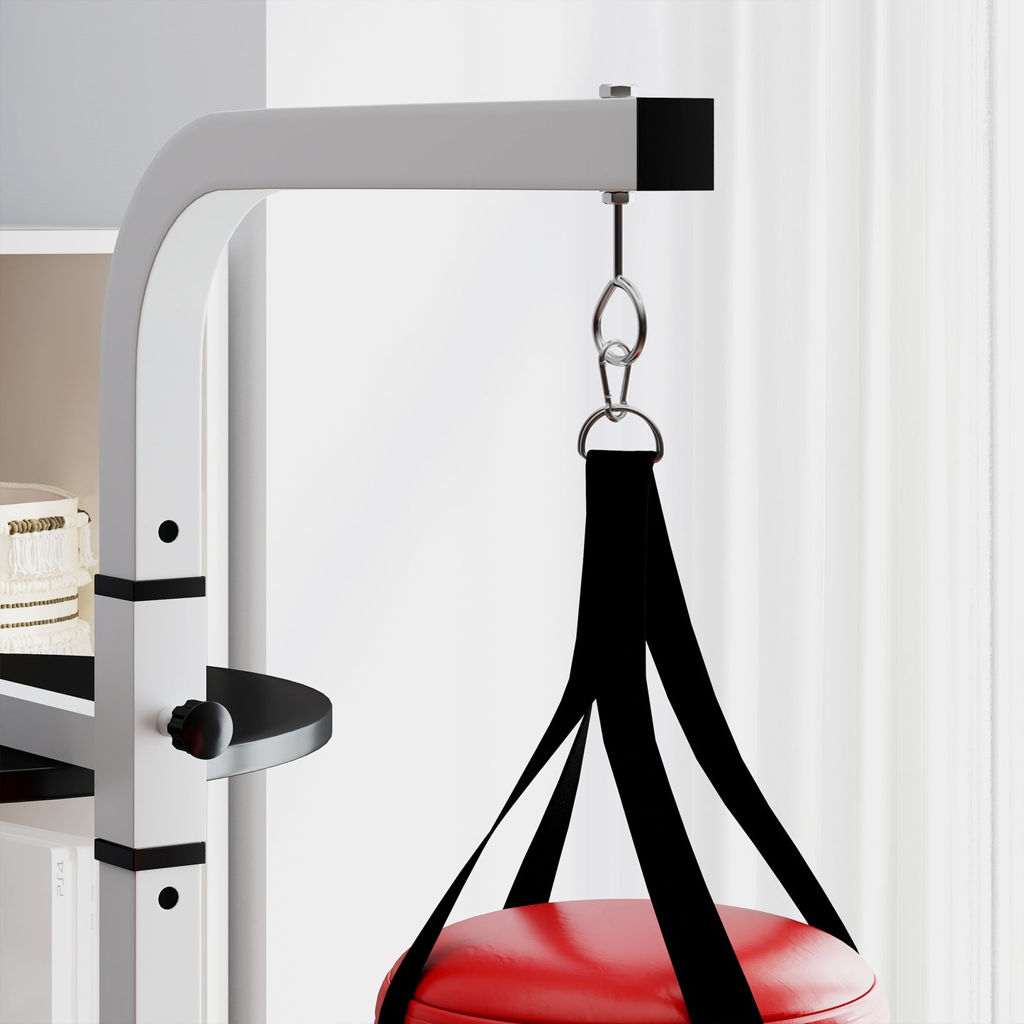 Adjustable Freestanding Boxing Station - Punching Bag & Speedball