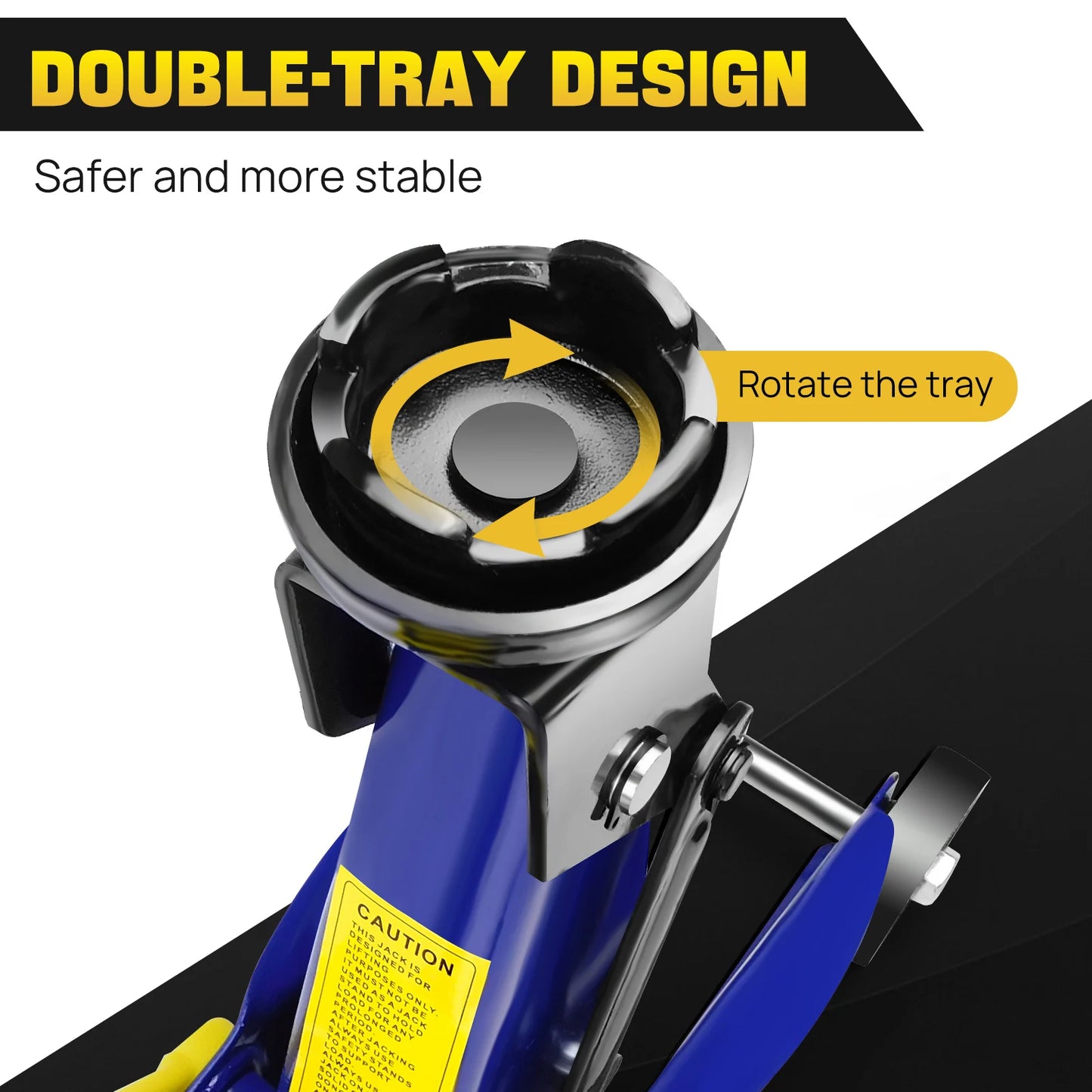 2 Tons Hydraulic Trolley Jack,Crane Lifting Jack Floor Jack Heavy Duty Car Caravan Van Vehicle Stand Lifting Tool Repair