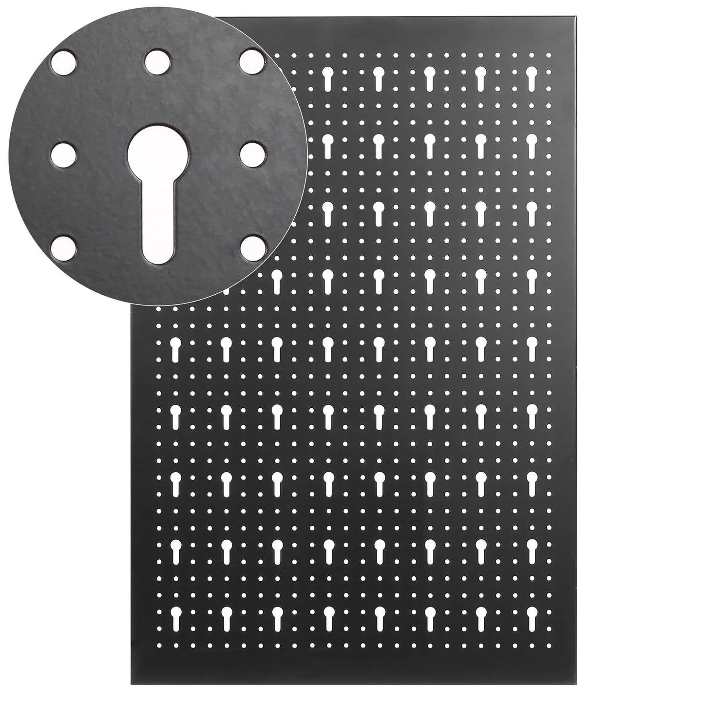 Transform Your Space with the Fixkit Perforated Metal Wall Tool Organizer – Complete Set with Hooks! 🛠️✨