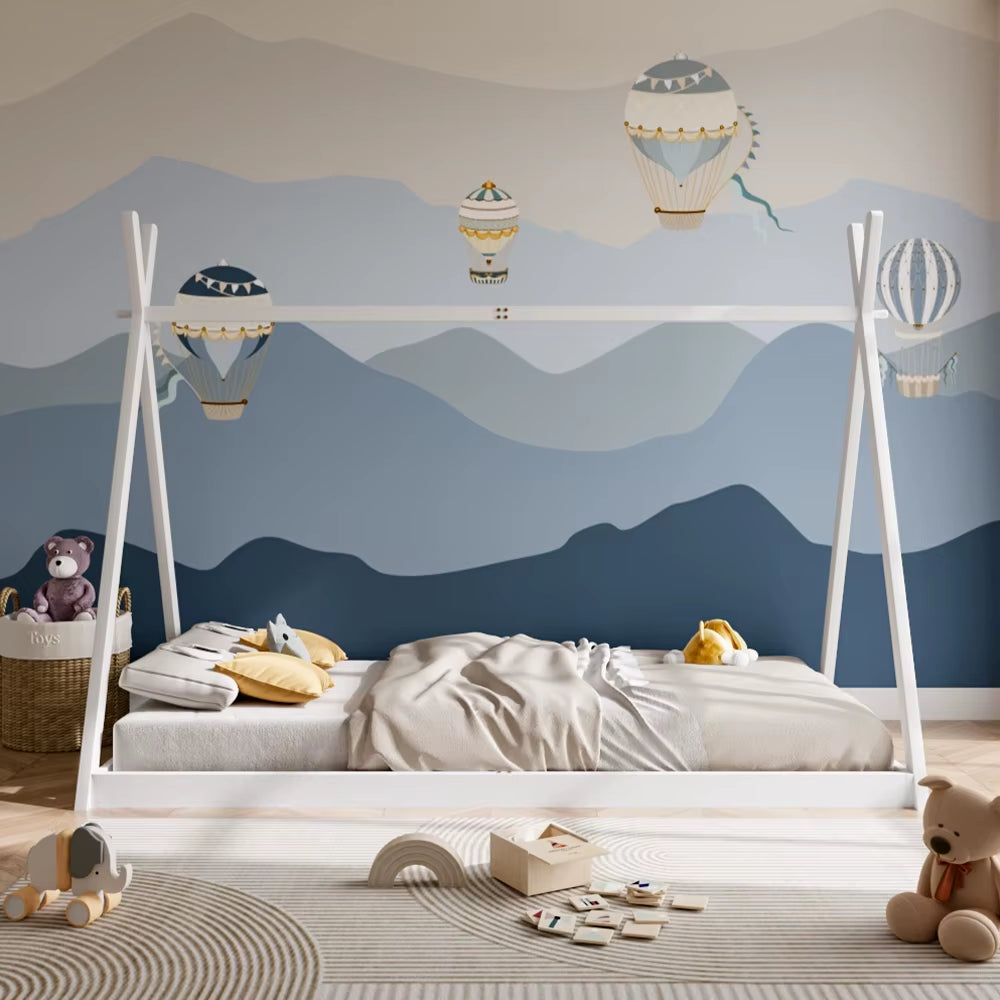 Montessori Kid Beds Floor Bed 200Cm W X 100Cm D X 150Cm H