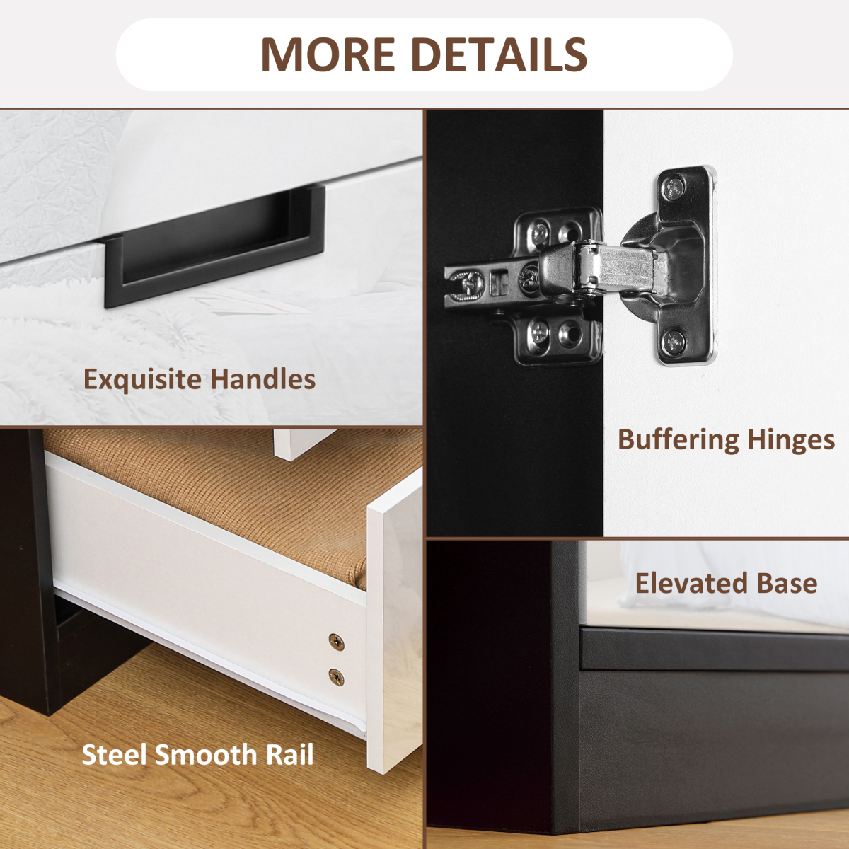 Chic 2-Door Hall Tree & Dresser: Stylish Storage Cabinet with Drawers
