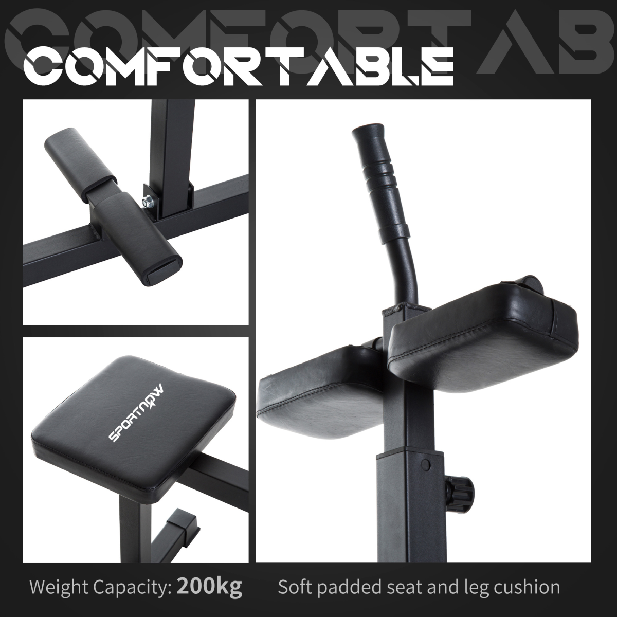 SPORTNOW Adjustable Leg Extension Machine - Build Powerful Calves Today