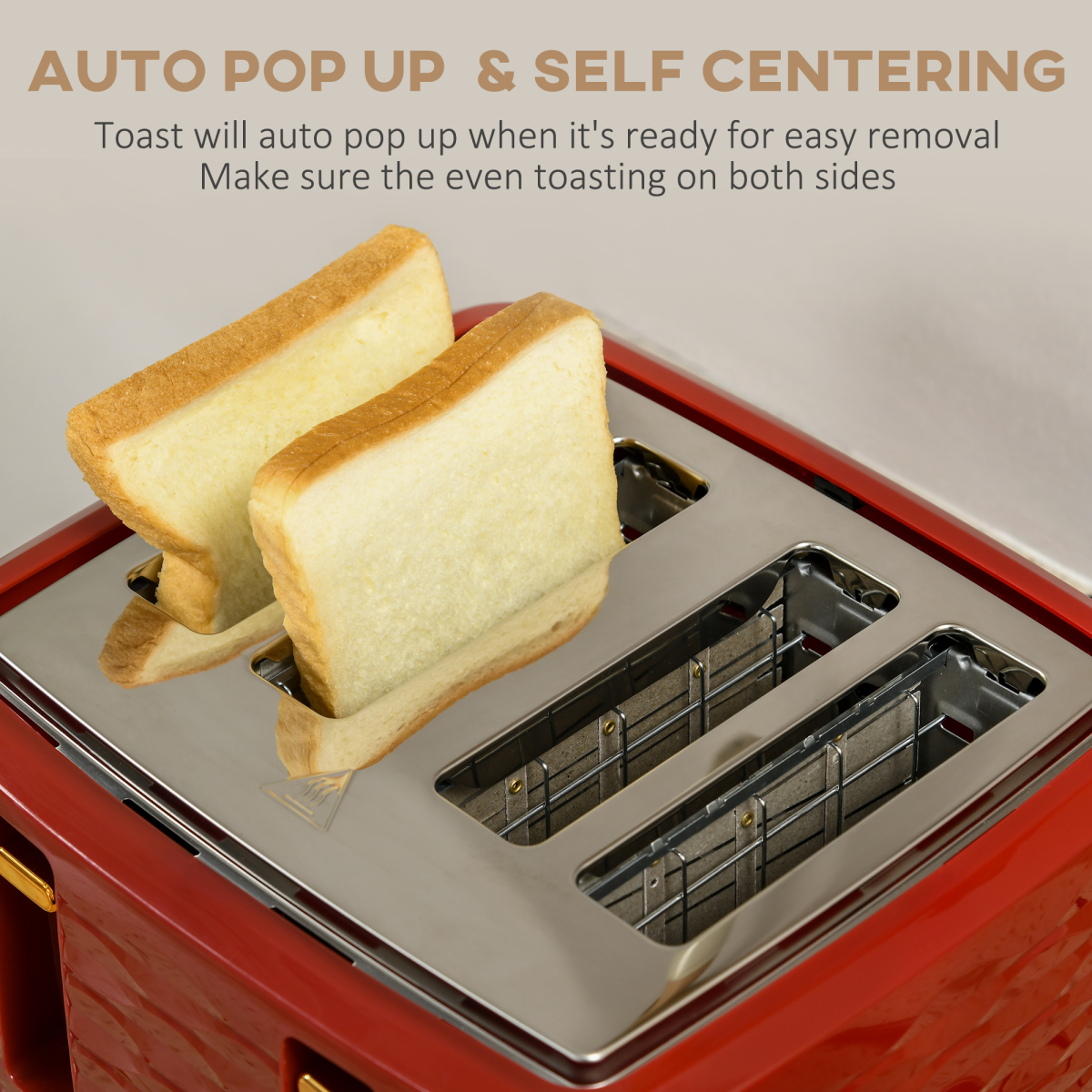 Chic Red Kettle & Toaster Set – 1.7L Rapid Boil & 4-Slice Perfection!