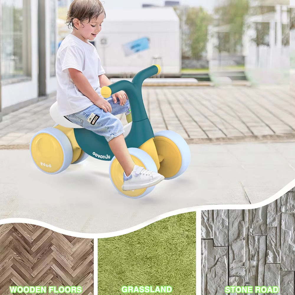 Get Your Little One Rolling with UBRAVOO's Fun Baby Balance Bike! Perfect for 10-36 Months - The Ultimate No-Pedal Ride-On Toy & Birthday Gift! 🎉🚲 #ToddlerFun #BalanceBike